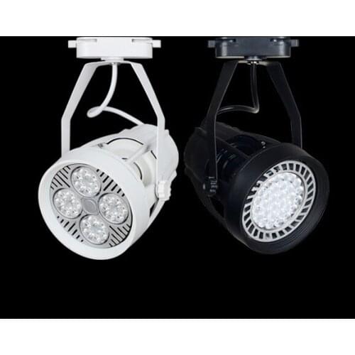 2pcs 25W 35W 40W 45W 50W Aluminum LED Track Light COB rail Track spotlights lamp AC 110V 220V for Clothing Exclusive Shop