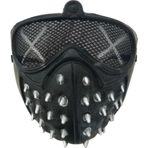 Comicsdog Mask Steampunk Mask Demon Cosplays Halloween Mask Punk Rivet Cyborg Mask Party Cosplay Masks Anime Horror Masque Half