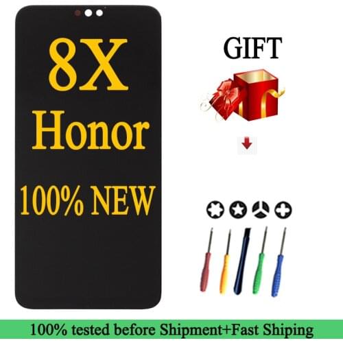100% New Premiun Quality Display For Huawei Honor 8X LCD Touch Screen Digitizer Assembly LCD Display LCD Display Touch Screen