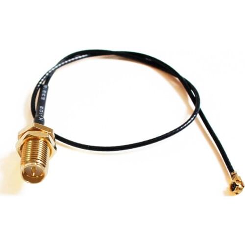 Dlenp 1 piece 20cm SMA Male to u.fl/IPX pigtail cable for PCI Wifi Card wireless Router