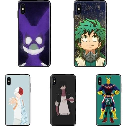 For Samsung Galaxy Note 4 8 9 10 20 Plus Pro Ultra J6 J7 J8 M30s M80s 2017 2018 Release Hot My Hero Academia Black Soft TPU