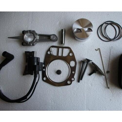 EH12 PISTON RING CONNECTING ROD CYLINDER HEAD GASKET IGNITION COIL VALVE SEAL SPRINGS ROCKER ARM PISOTN PIN MT-72FW GENERATOR