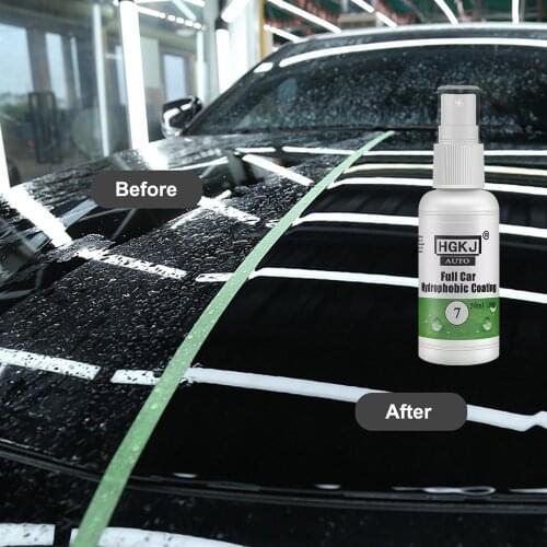 HGKJ Full Car Hydrophobic Coating Waterproof Rainproof Hydrophobe Car Protect Coating Anti Scratch Hydrophobic Polish