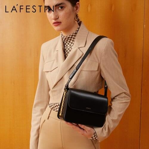 LA FESTIN 2021 luxury designer for women crossbody bag Retro 2021 NEW fashion shoulder bag leather Ladies shoulder bag bread