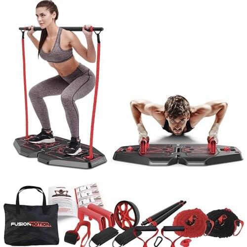 Multifunction Pushup Board Full Body Workout Fitness Equipment for Home Gym Push Up Stand Abdominal Exercise Resistance Bands