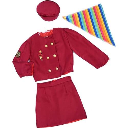 3-6 Years Old Kids Clothes Set Performance Costumes Pretend Play Costume For Children Birthday Parties Suit