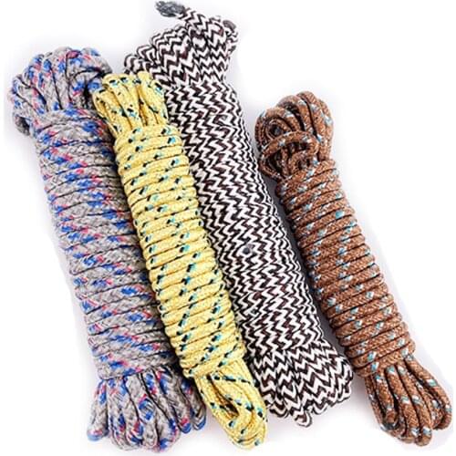 5M 10M 550 Paracord Parachute Cord lanyard rope military specification climbing camping survival umbrella rope clothesline