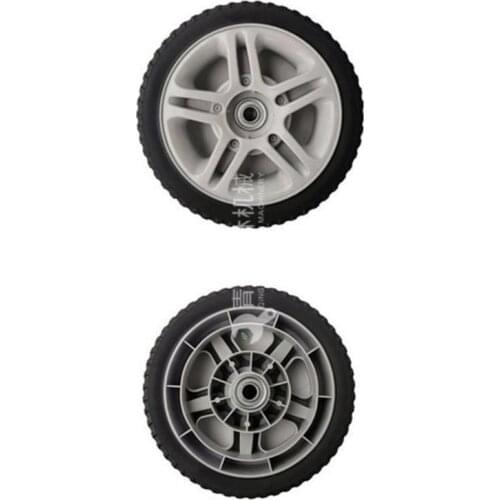 7" HRJ216 TIRE WHEEL ASSEMBLY UNIVERSAL FOR MASPORT HONDA GXV160 196 &MORE 6.5HP LAWN MOWERS CART 1/2" BALL BEARING FRONT DRIVE