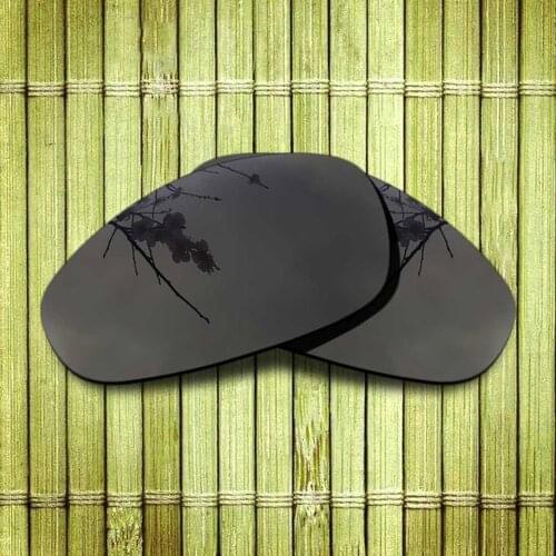 Polarized Replacement Lense For-Oakley Juliet Sunglasses Frame - Black Color Mirrored Coating