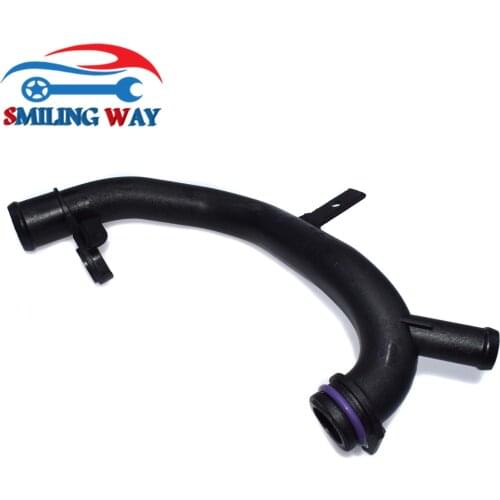 Radiator Coolant Water Pipe Hose Connector For Audi VW A3 Q3 TT Beetle CC Bora Eos Golf Jetta Passat Sharan Tiguan 06J121065F