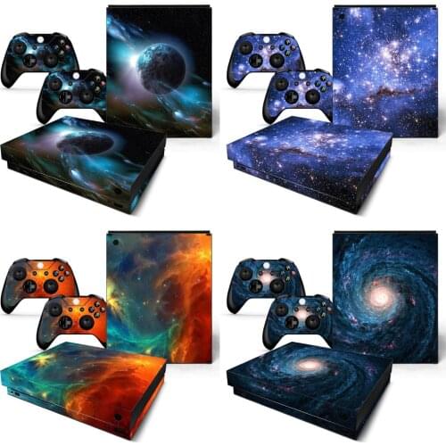 Sky design for X BOX ONE X console pvc sticker for X BOX ONE X vinyl sticker for x box one X skin sticker
