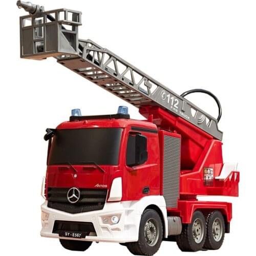 1/20 2.4Ghz Remote Control electric construction truck toys ,Rc fire engine,fire trucks, fire pumper