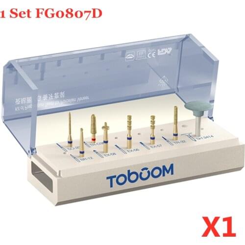 1Set Dental preparation Kit for Porcelain veneer 8PCS/KIT FG0807D
