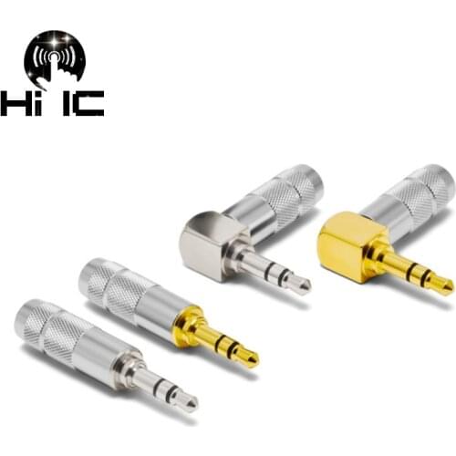1pcs Oyaide P3.5G GL SR SRL Gold Plated Rhodium Plated 3.5mm Stereo Headphone Jack Audio Solders Plug Adapter R Connector