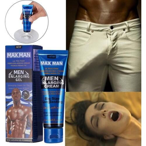 50g Large Penis Enlargement Cream Gel to Increase Dick Size Male Cock Erection Cream Adult External Use Massage Cream