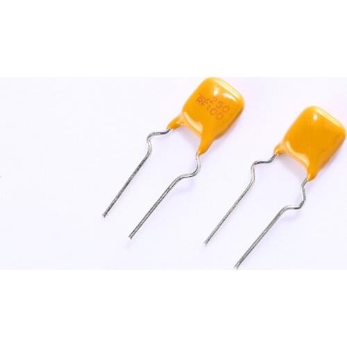 500PCS TRF250-100 250V 0.1A RF100 JK250-100U Resettable Fuse PTC DIP 100MA