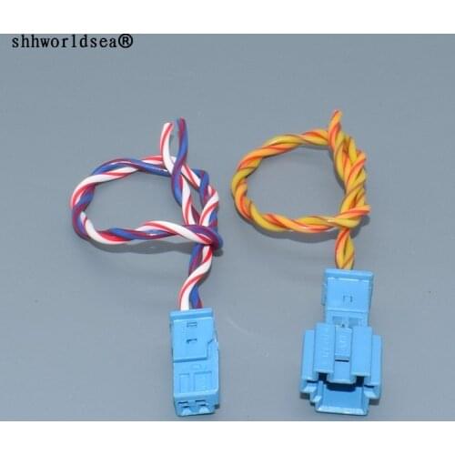 Shhworldsea 2p Auto connector,Car Speaker plug,Auto stereo plug,Car electric connector for BMW car 8-1452577-A/9-968554-1A