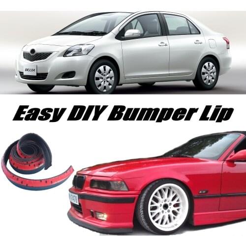 NOVOVISU For TOYOTA Belta Yaris Vios Limo Bumper Lip / Front Spoiler For Cars View Tuning / Body Kit / Strip Skirt