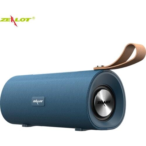 NEW ZEALOT S30 Stereo Bluetooth Speaker Portable Bass Subwoofer Boombox Wireless Speaker Support TF card,TWS,AUX,USB Flash Drive