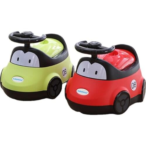 Childrens Toilet Cute Cartoon Car Toilet Baby Seat Toilet Size Stool