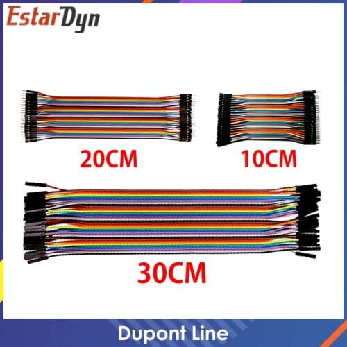 Dupont Line 10cm/20CM/30CM Male to Male+Female to Male + Female to Female Jumper Wire Dupont Cable for arduino DIY KIT