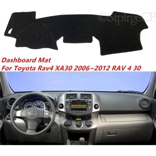 For Toyota Rav4 XA30 2006~2012 RAV 4 30 Anti-Slip Mat Sunshade Dashmat Protect Carpet Dashboard Cover Pad Accessories