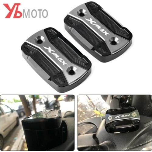 High-Quality Fluid Reservoir Cover For YAMAHA XMAX 300 XMAX300 2017 2018 2019 2020 Motorcycle Accessories Brake Fluid Tank Cap
