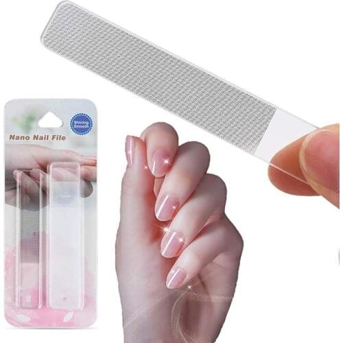 NEW Nano Nail Files Professional Nano Glass Nail Buffer Sanding Polishing Grinding Nail Art Manicure Pedicure Tools