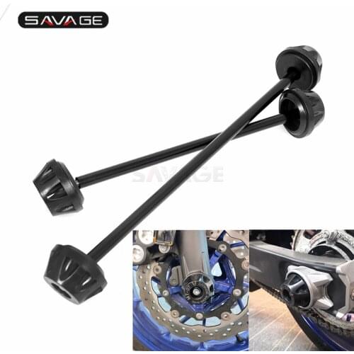 For YAMAHA XSR700 2016-2021 MT-07 MT07 2020 2019 FZ-07 Motorcycle Accessories Falling Protection Front Rear Wheel Fork Sliders
