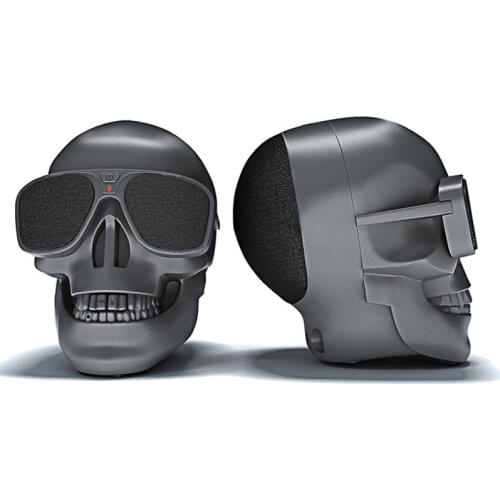 Skull Head Speaker Portable Mini Wireless Bluetooth 4.0 Stereo Speaker HD sound Unique Enhanced Bass speakers bluetooth