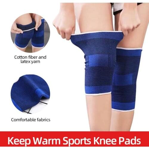 Sports Kneepad Men Elastic Knee Brace Support Fitness Gear Basketball Volleyball Brace Protector Fitness Healthcare