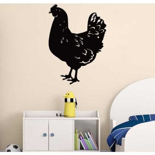 Hen Wall Decals Birds Domestic Animals Vinyl Wall Stickers Home Decor Chicken Kids Rooms Decoration