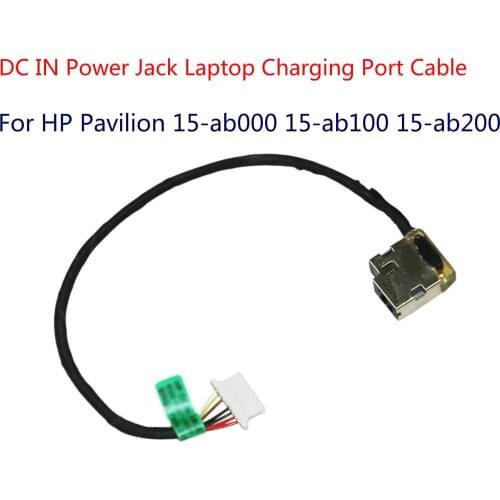 For HP Pavilion 15-ab000 DC IN Power Jack Laptop Charging Port Cable 15-ab100 15-ab200