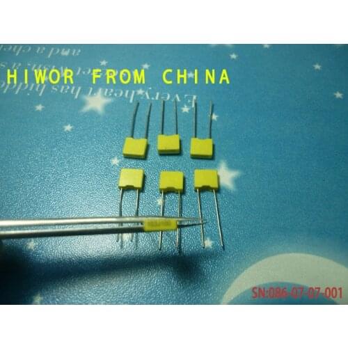 100pcs/lot) correction Capacitor 0.01uf 103J 100V TOL:5% Metallized polyester film capacitor 10nF