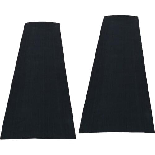 2Pcs 220x65cm 5mm EVA Foam Boat Yacht Teak Decking Pad Sheet Mat Black