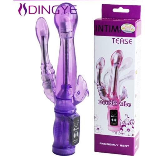 Dingye 6 Speed Vibration Rabbit Dildo Vibrato Adult Toys Sexo Sexy Toys Erotic Toys