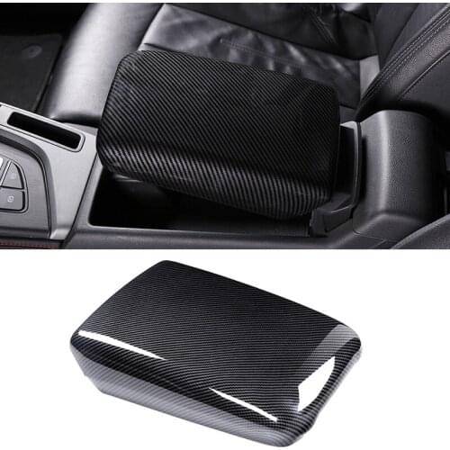 Car Accessories Center Console Armrest Box Cover Decoration Sticker Trim For- A4 B9 A5 2017-2021