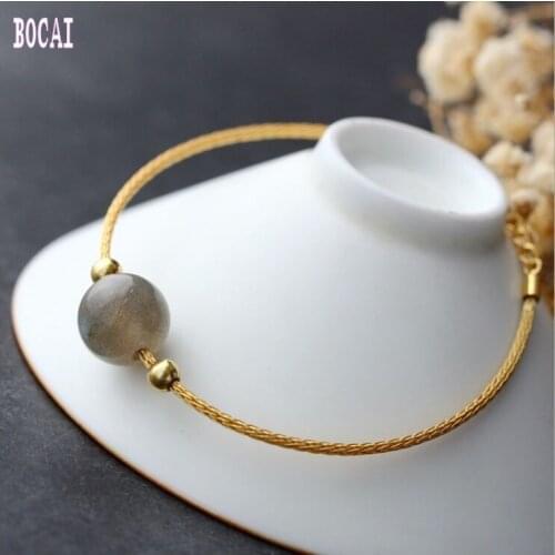 Браслеты из камней BOCAI China At AliExpress
