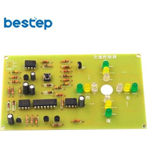 Traffic Light Controller Electronic DIY Kit Electromechanical Skills Training Skills Contest
