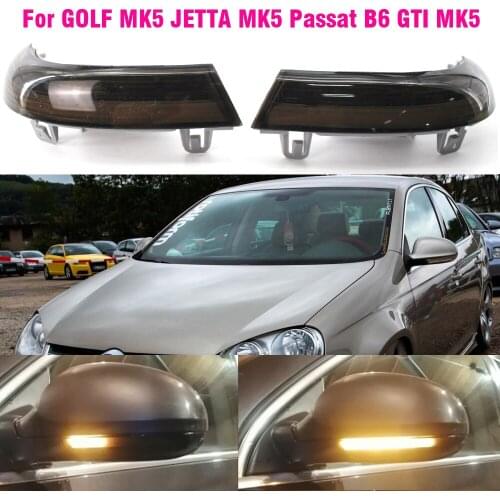 Car Rear View Mirror Indicator LED Turn Signal Light Side Steering Lamp For VW Passat B6 Golf 5 Jetta MK5
