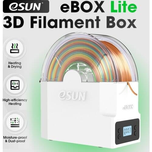ESUN eBOX Lite 3D Printer Filament Dryer Box Drying Filaments Storage Box Keeping Filament Dry Holder Free 3D Printing Tools