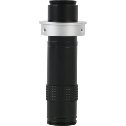 1X~200X Zoom C-mount Lens Camera Auxiliary Eyepiece Camera Accessories For CCD CMOS Digital Industrial Microscope Camera