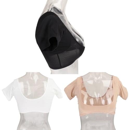 Reusable T shirt Sweat Pad Washable Underarm Armpit Sweat Pads Perfume Absorbing