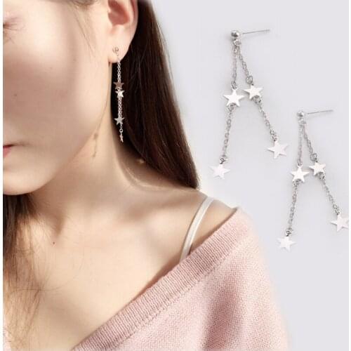 Fashion Personality Star Tassels Earrings for Women