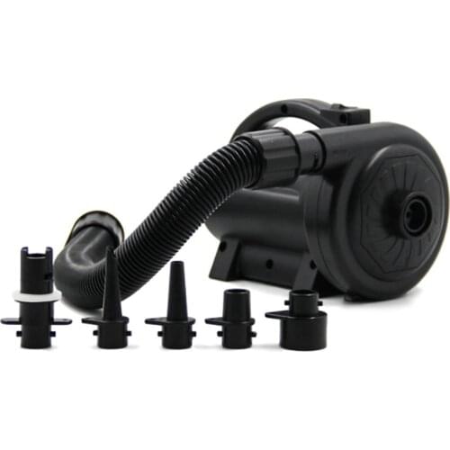 Electric Air Pump High Power 400W Quick-Fill Air Mattress Pump Inflator Deflator for Inflatables Boat Pool-EU Plug