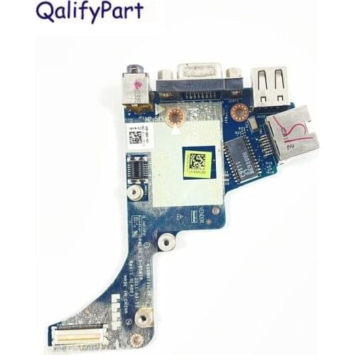 Original Laptop Audio Ethernet USB VGA Port Board for Dell E6420 CN-0CYXNG LS-6591P