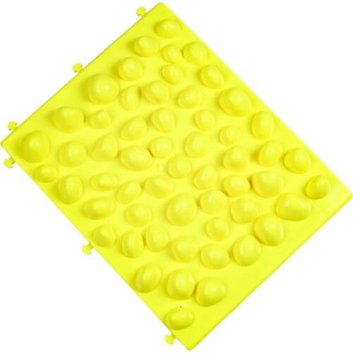 Foot Massage Pad Portable Pressure Relief Mat Multifunctional Acupressure Cushion for Bathroom Bedroom Garden 37x29.5x3.2cm EK
