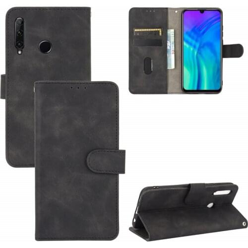 For Huawei Honor 10i 20i Luxury Flip Skin Texture PU Leather Card Slots Wallet Stand Case For Huawei Honor 10 i 20 i Phone Bags