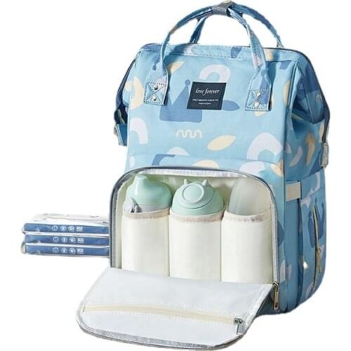 Mummy Mom Baby Backpack Fashion Portable Backpack Large Capacity