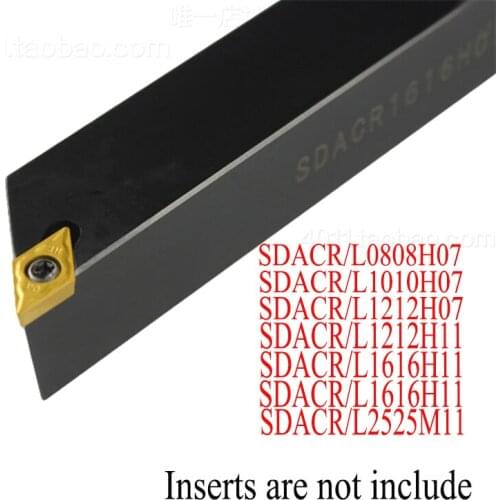 SDACL0808H07/SDACL1010H07/SDACR1010H07/SDACR1212H07/SDACR1212H11/SDACL1616H11/SDACR1616H11/SDACL2020K11/SDACR2525M11 HOLDER cnc